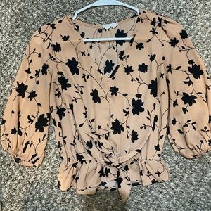 Floral blouse